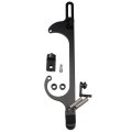Jdmspeed New Black Aluminum Throttle Cable Carburetor Bracket Replacement For 4150 4160 Carb 307 350 Sbc