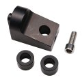 Jdmspeed New Black Aluminum Throttle Cable Carburetor Bracket Replacement For 4150 4160 Carb 307 350 Sbc