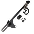 Jdmspeed New Black Aluminum Throttle Cable Carburetor Bracket Replacement For 4150 4160 Carb 307 350 Sbc