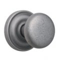 Rockwell Premium Privacy Set Durable Door Hardware Handles Exterior Handle In Antique Nickel With Concealed Screws 