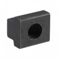 Uxcell M10 Thread T Slot Nuts Alloy Steel Black Oxide Finish Grade 8 Tapped Through T-nuts Furniture 10pcs