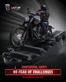 Mzs Motorcycle Foot Pegs 2018-2023 Rear Footpegs Accessories Roating Mx Serrated Wide Pedal For Softail Breakout Deluxe Fat Bob