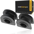 Front Sway Bar Bushing For Chevy S10 1990 To 2003 Polyurethane Black Set Of 2 Greasable 1 18 In Diameter Without Bracket
