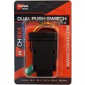 Ch4x4 Dual Push Switch For Toyota Tacoma Fj Cruiser Land Fortuner Hilux 4runner Prado 12v 3amp A Front Rear Camera Symbol Blue