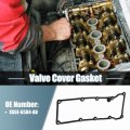 X Autohaux 1pcs Rubber Black Engine Valve Cover Gaskets Seals For Ford Fiesta 1996-2008