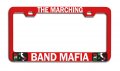 The Marching Band Mafia Italian Italy Rd Auto Metal License Plate Frame Tag Holder Steel Heavy Duty Universal Fit For Us And 
