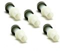 Th350 Th350c Th250 Th250c Plastic Case Vent Breather Tube Jiggle Cap 5 Pack 1 25 In Length And 0 38 Diameter 