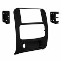 95-6524b Double Din Dash Kit For 2002 To 2007 Jeep Liberty Black Painted Finish 