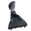 Leather Gear Shift Knob 46720-c1200 For Sonata 2015-2017 