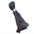 Leather Gear Shift Knob 46720-c1200 For Sonata 2015-2017