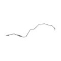 Transmission Oil Cooler Hose For Gmc Safari 1996 2005 Metal And Rubber Natural Housing 100 Psi Replacement 15053317 15737414 