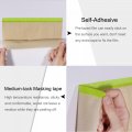 Uxcell Pre-taped Masking Film 5 9 X 49ft Brown Paper Drop Cloth With Medium-tack Painters Tape For Painting Protection 3pcs