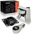 A-premium 3pcs Engine Motor Mount Transmission And Torque Strut Set Compatible With Ford Transit Connect 2010 2011 2012 2013 2