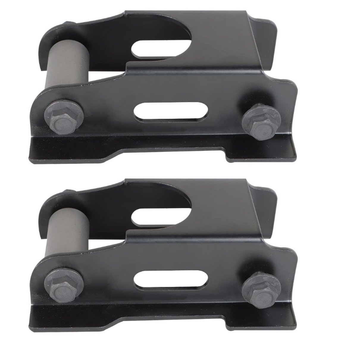 Set Of 2 Rear Leaf Spring Shackles Hanger Brackets Repair Kit Replacement For Ford Explorer 1991-2002