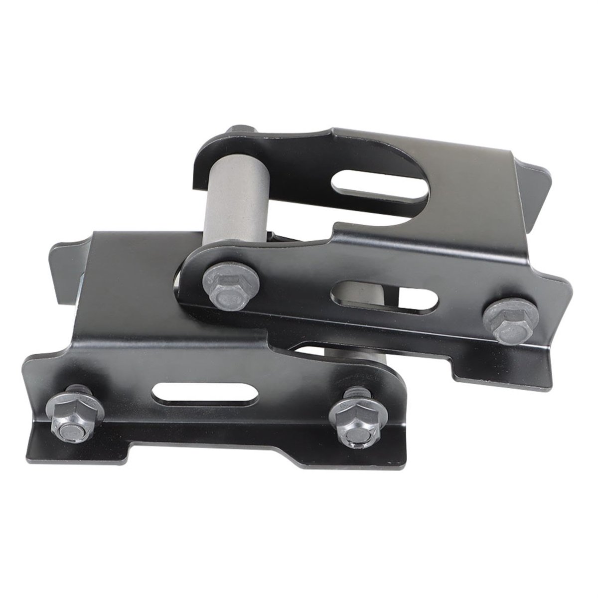 Set Of 2 Rear Leaf Spring Shackles Hanger Brackets Repair Kit Replacement For Ford Explorer 1991-2002