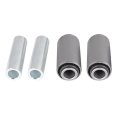 Set Of 2 Rear Leaf Spring Shackles Hanger Brackets Repair Kit Replacement For Ford Explorer 1991-2002