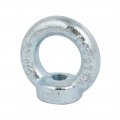 Uxcell Lifting Eye Nut M12 Female Thread C15 Carbon Steel Round Shape For Rope Fitting Pack Of 5