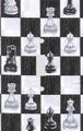 Chess Board Decorative Switchplate Cover 