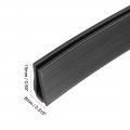 Uxcell Edge Trim Seal Extrusion Silicone Black U Channel Protector Sheet Fits 1 8-13 64inch 1m 3 28ft Length