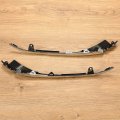 Hecasa Front Bumper Grille Trim Compatible With 2018-2019 Honda Accord Replacement For Ho1213122 Ho1212122 Molding Headlight