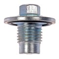 Engine Oil Drain Plug For Chevy Sonic 2012 To 2020 Steel Silver Hex Head Drive Fine Thread M14 1 50 Pilot Point With Inset