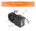 Car Heater Cool Fan-car Vehicle Heating Fan Automobile Demister Windscreen Defroster 12v Portable 1