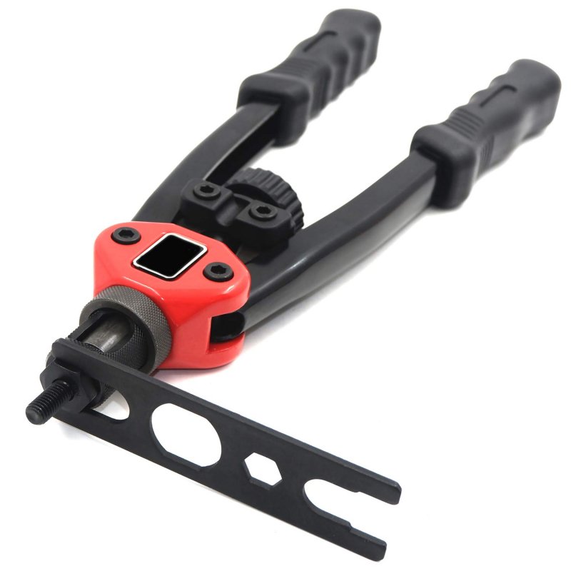 Professional Rivet Gun Tool Hand Nut Riveter Kit 13 In Rivnut Thread Setting Setter Nutsert Metric Sae Riveting Bt605