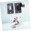 2pcs 90 Door Locks Wooden Fence Gate Homelock Safety Bucket Wood Bolts Household Fors Security Barrel Bolt Door Latch Door Lock