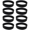 8 Pack Replacement Belts 301291 For Kirby Avalir Sentria Heritage Diamond G3 G4 G5 G6 G7 Ultimate G Series Elastic Rubber 