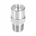Uxcell Flat Fan Spray Tip 1 8bspt Male Thread 304 Stainless Steel Nozzle 65 Degree 1mm Orifice Diameter