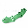 Httmt Hb-kz800- Cnc Clipon Adapter Plate 22mm Handlebar Kit Compatible With Kawasak Z800 2013-2018 Green