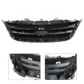 Front Hood Grille Gray And Chrome Insert Replacement For Taurus Limited Se Sel 2010 2011 2012