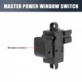 X Autohaux Rear Passenger Side Power Window Switch 25411-ea003 Replacement For Nissan Frontier Pathfinder Xterra 2005-2010