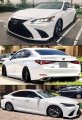Vip Smoke Tinted Chrome Trim Clip-on Window Visor Rain Guard Deflector Replacement Compatible For 2019-2022 Lexus Es300h Es350