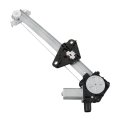 Power Window Regulator With Motor Rear Left Side Replacement For Honda Fit 2009-2014 72750tf0003 