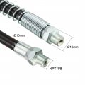 Uxcell 20 8 Flexible Extension Grease Hose Hard Reach Area 4500psi Npt1 Thread 1pcs