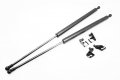 Autobahn88 Hood Lift Support Kit Compatible With 2001-2005 Subaru Impreza Wrx Sti Gda Gdb Ej25 Ej20 Black Carbon Fibre