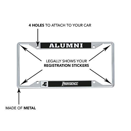 Providence College Friars Metal License Plate Frame For Front Or Back Of Car Officially Licensed Alumni