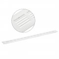 Uxcell Rectangle Shape Ventilation Grille Aluminum Alloy Louvered Air Vent 23 62 X 1 97 Inch For Wardrobe Cupboards 2pcs
