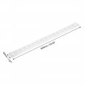 Uxcell Rectangle Shape Ventilation Grille Aluminum Alloy Louvered Air Vent 23 62 X 1 97 Inch For Wardrobe Cupboards 2pcs