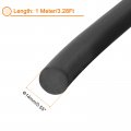 Uxcell Nitrile Rubber Seal Strip 14mm 0 55 Diameter X 1 Meter 3 28ft Long Round Solid Weather Stripping For Reduce Noise Shock