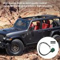 68064997aa Headlight Connector Wiring Harness For Dodge Replacement Drl Parking Light H13 9008 Compatible Chrysler