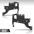 Headlight Bracket Pair For Chevy Corvette C5 1997-2004 16523679 16523680 Black