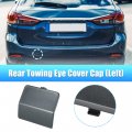 X Autohaux Gray Rear Bumper Tow Hook Towing Eye Cover Cap Replacement Gjr950el1 For Mazda 6 2013 2014 2015 2016 2017 2018