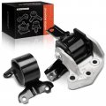 A-premium Engine Motor Mount And Transmission Kit Compatible With Mitsubishi Outlander 2007-2013 3 0l Automatic Trans Fwd Or