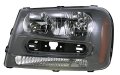 Headlight Assembly Driver Side For 2002-2006 Chevrolet Trailblazer Ext With Full Width Grille Bar