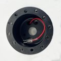 Flashpower 6 Hole Steering Wheel Hub Adapter Boss Kit Black 