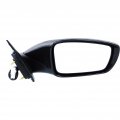 Passenger Side Door Mirror For Hyundai Sonata 2011 2012 2013 2014 Power Heated With Signal Indicator Paint To Match Replacement 
