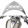 Newsmarts Motorcycle Tri-line Speedometers Gauge Stereo Accent Trim Covers For S Kawasaki Vn900 Classic Lt Custom 2007-2019