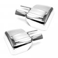 Erush Ultra Chrome Tow Mirror Covers For 99-16 Chevrolet Silverado Hd Model Only Gmc Sierra 